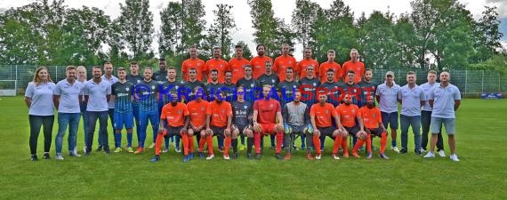Mannschaftsfoto Saison 2019/20 Fussball Sinsheim - TSV Steinsfurt (© Kraichgausport / Loerz)